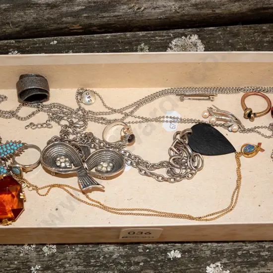 box of costume jewellery