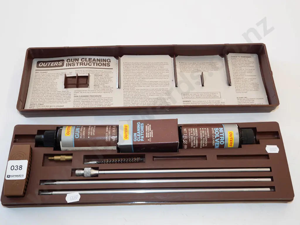 Outers rifle cleaning kit Image 1++