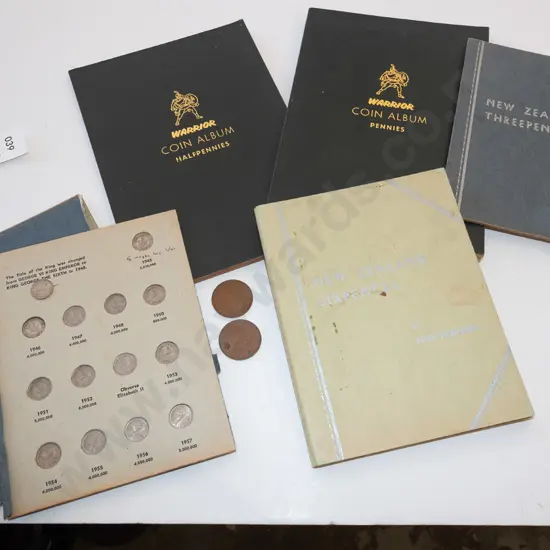 albums of coins