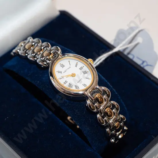 boxed ladies wristwatch