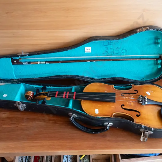 violin case and bow