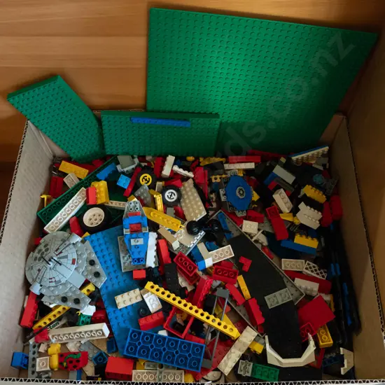 box of Lego