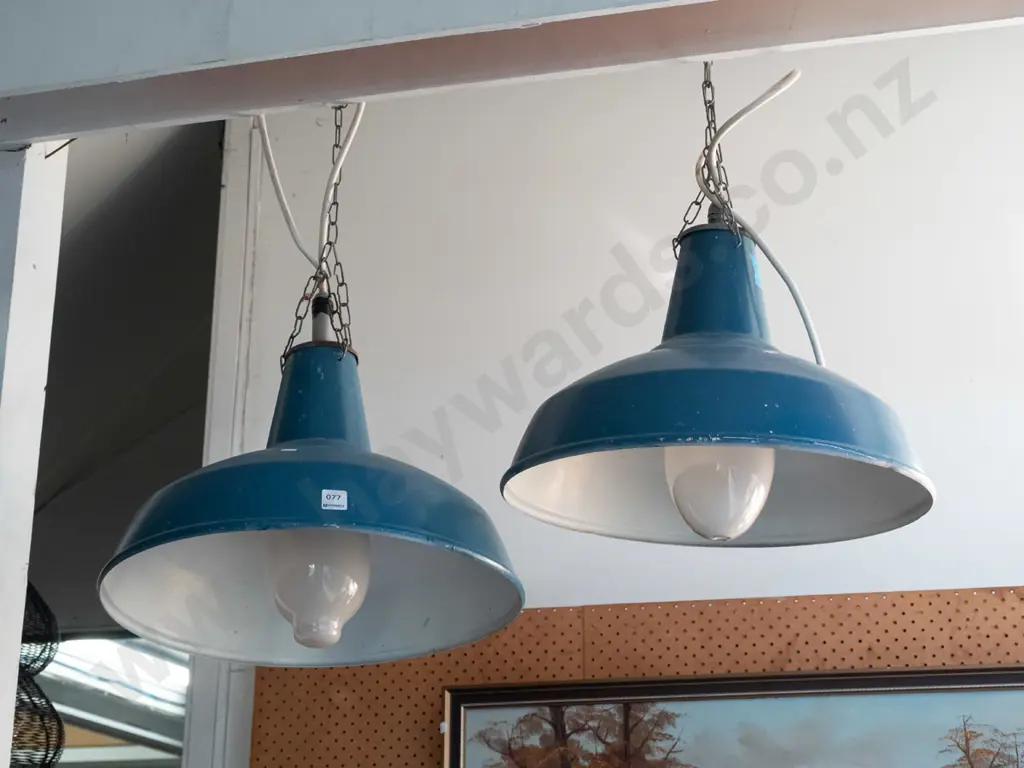2x industrial light shades Diam460 Image 1++