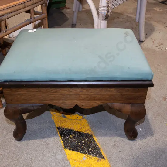 green cab leg foot stool