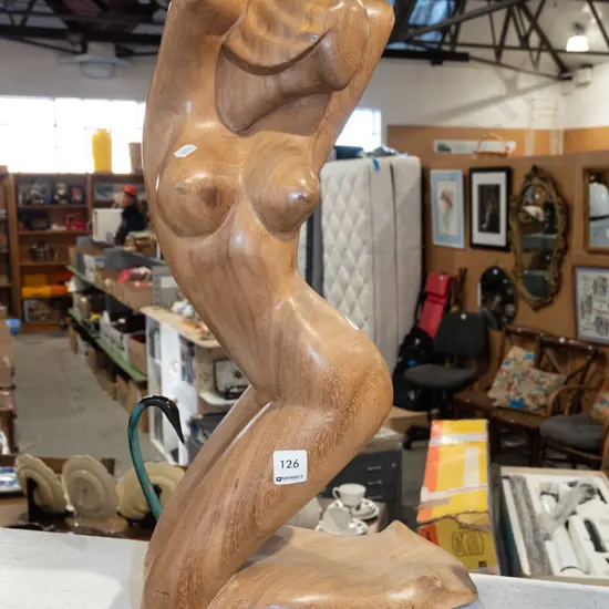 carved female figurine H50