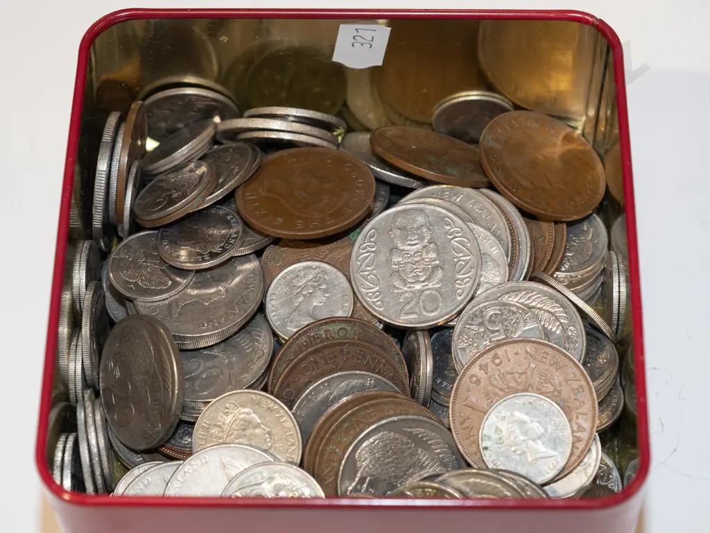 tin of coins Image 1++