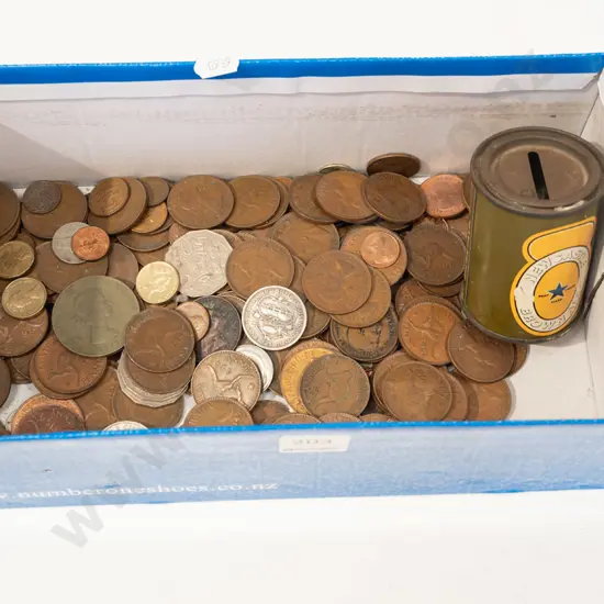 box of coins