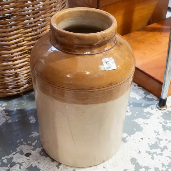 stoneware crock H350