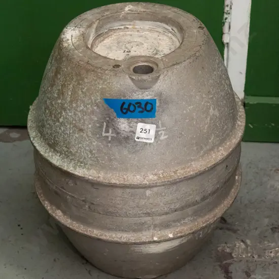 heavy cast alloy keg