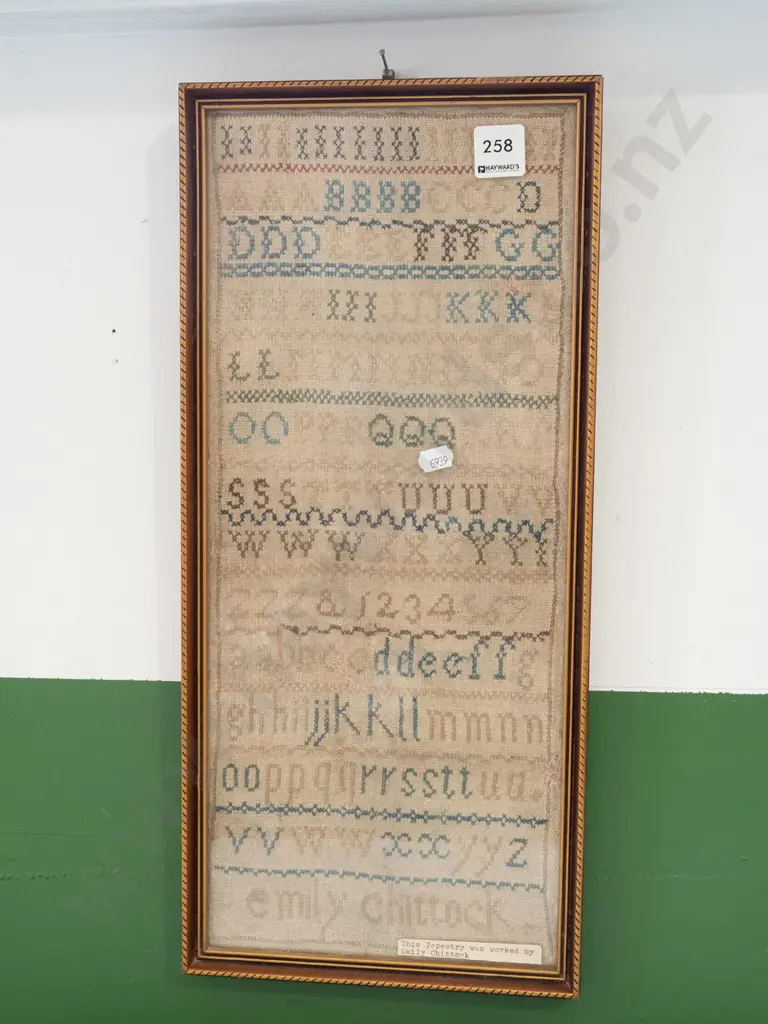 framed sampler by Emily Chittock Image 1++