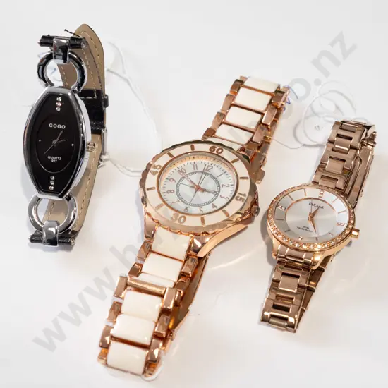 3x ladies wristwatches