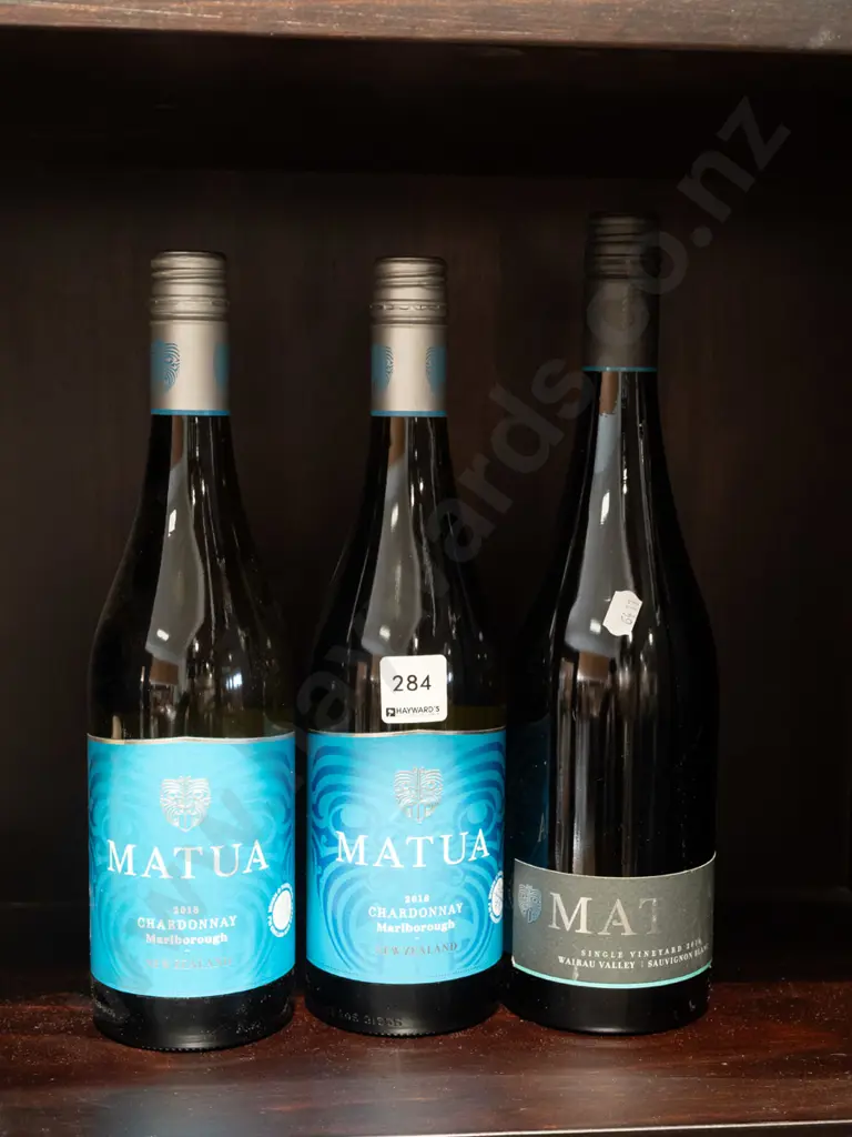 2x Matua 2018 chardonnay, 2016 sauvignon blanc Image 1++