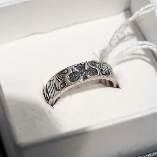 sterling silver Celtic ring 9gm