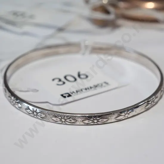 sterling silver bangle 11gm