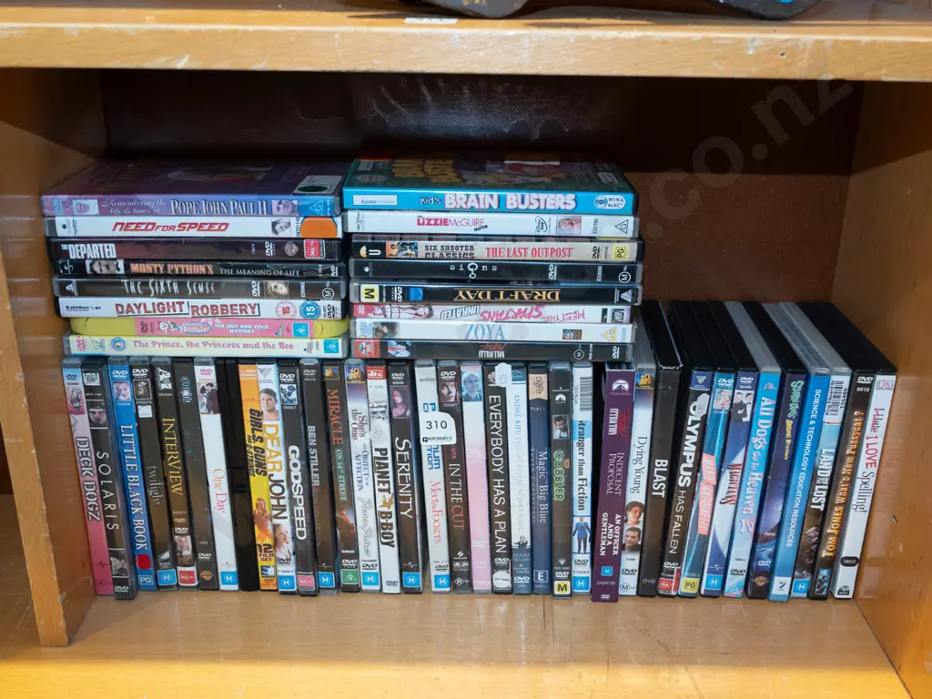 bay of DVDs Image 1++