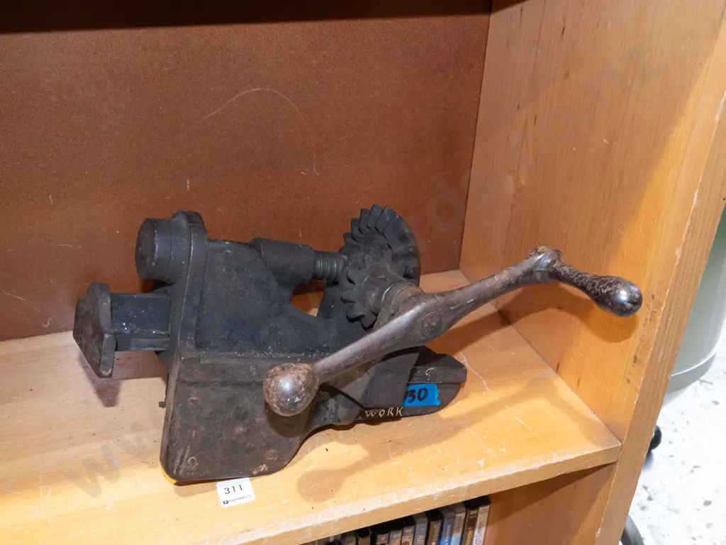 vintage floor clamp Image 1++