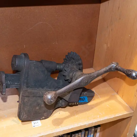 vintage floor clamp