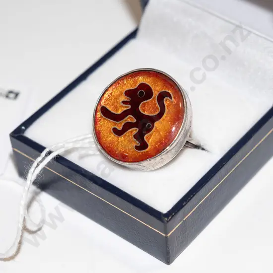 sterling silver monkey themed ring