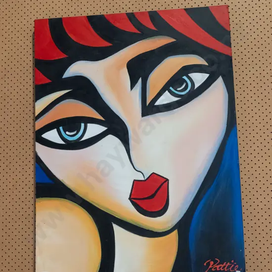 oil on canvas - portrait