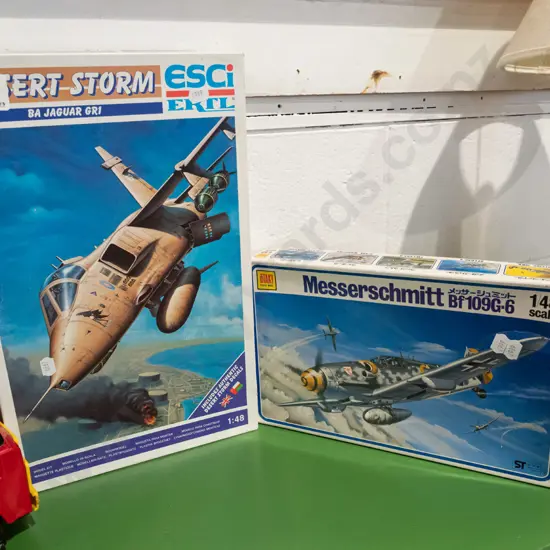 2x yet to be assembled military aircraft
