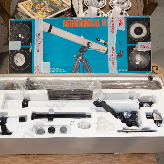 boxed astronomical telescope