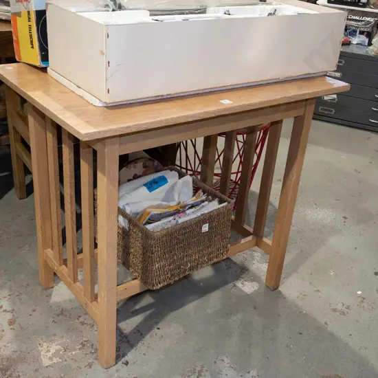 arts and craft 2 tier table - needs attention H740 W840 D550