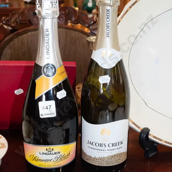 Jacobs Creek chardonnay pinot noir, Lindaeur summer blush