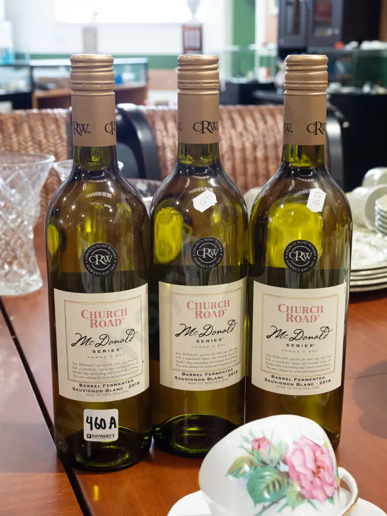 3x Church Road McDonald Series sauvignon blanc 2019 Image 1++