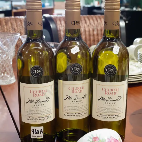 3x Church Road McDonald Series sauvignon blanc 2019