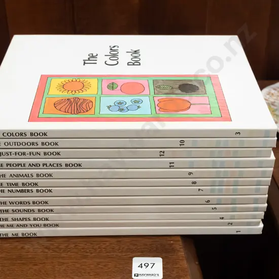 10x volumes of children's Britannica Discovery books
