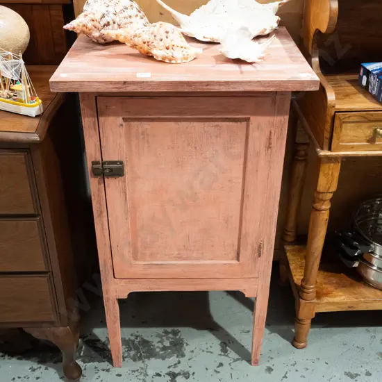rustic single door cupboard H820 W485 D380
