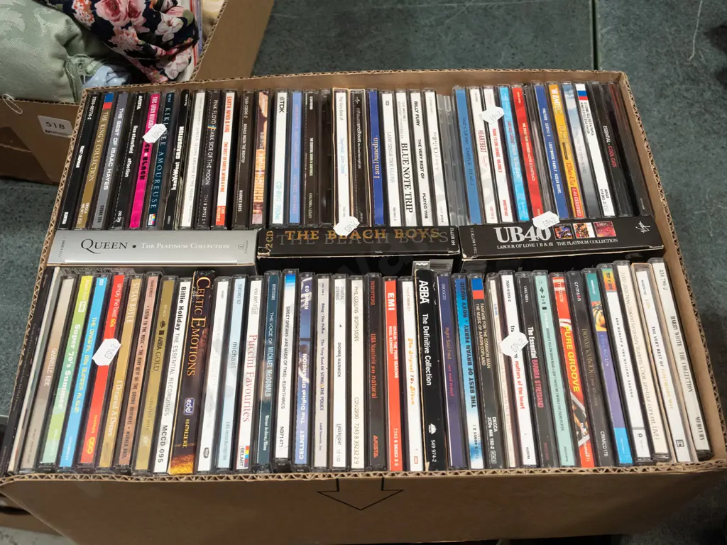 box of CDs Image 1++