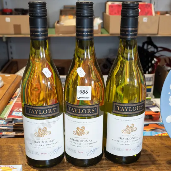 3x Taylors chardonnay 2019