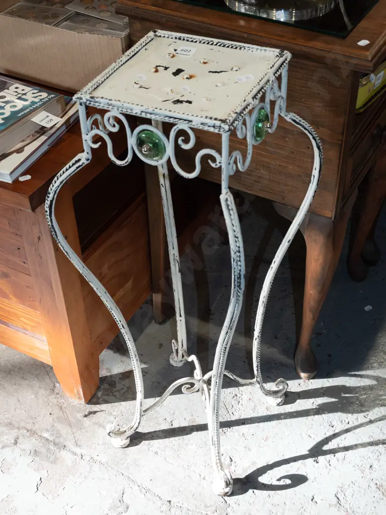 small metal jardiniere stand H690 Image 1++