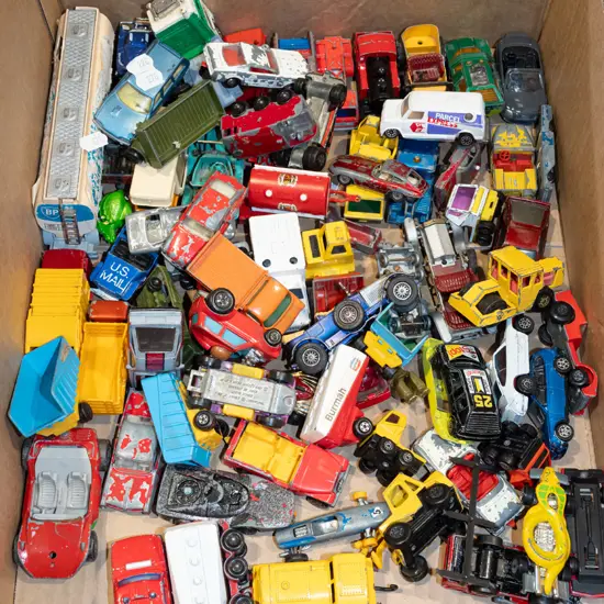 boxed model vehicles
