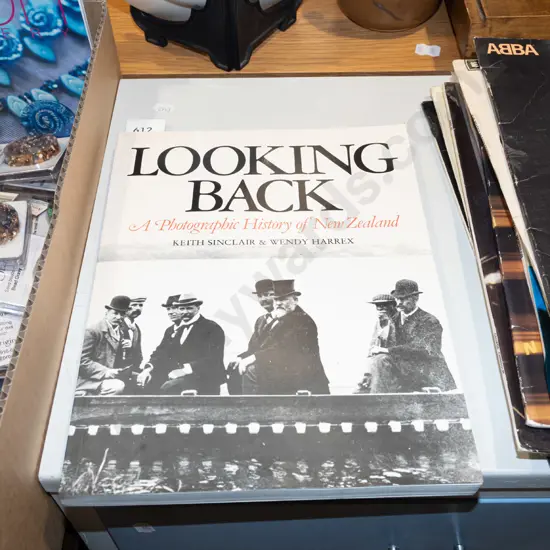 Looking Back historic photography in New Zealand book