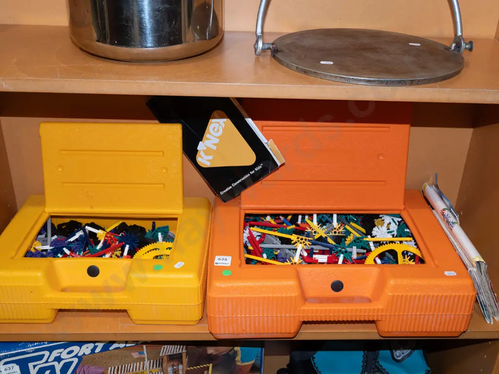 2x boxed K'Nex construction sets Image 1++