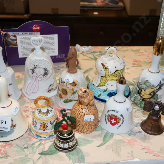 11x ceramic bells