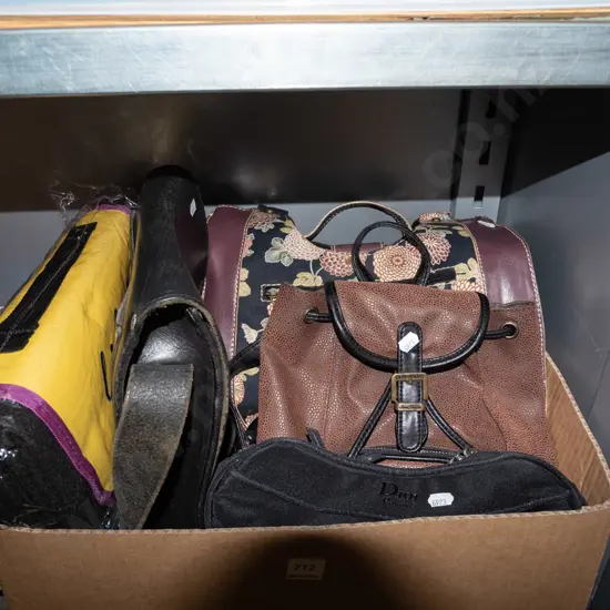 box; hand bags