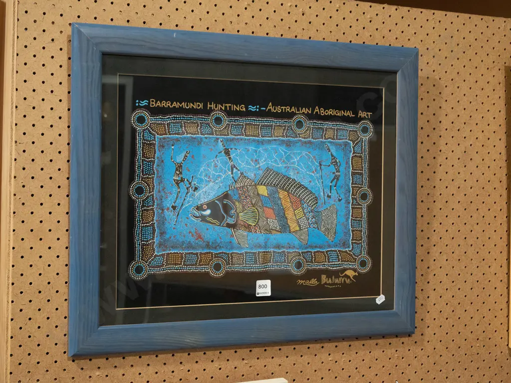 framed print - Barramundi Hunting Image 1++