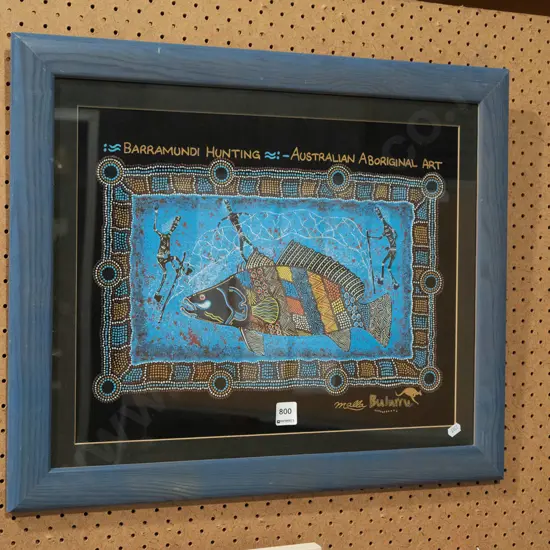 framed print - Barramundi Hunting