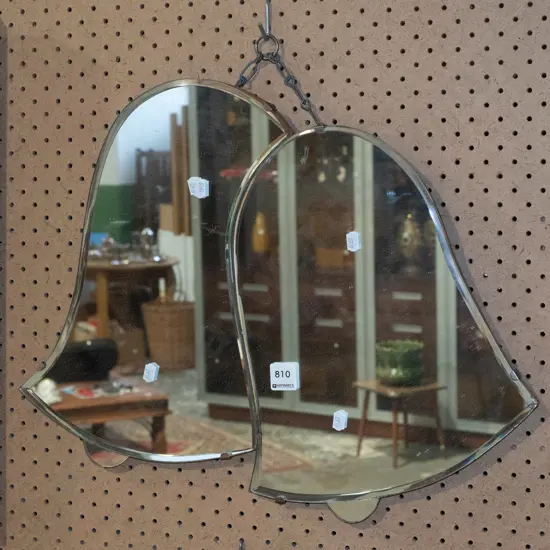 bell themed wall mirror