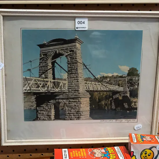 framed photo print - Old Alexandra Bridge