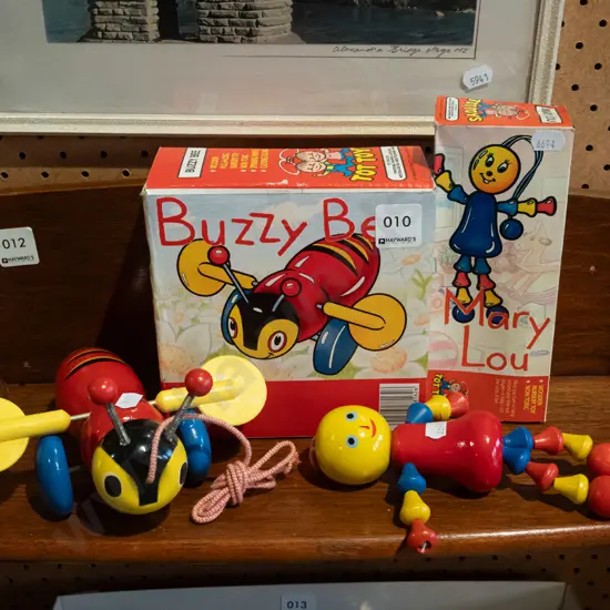 Buzzy Bee, Mary Lou doll - original boxes