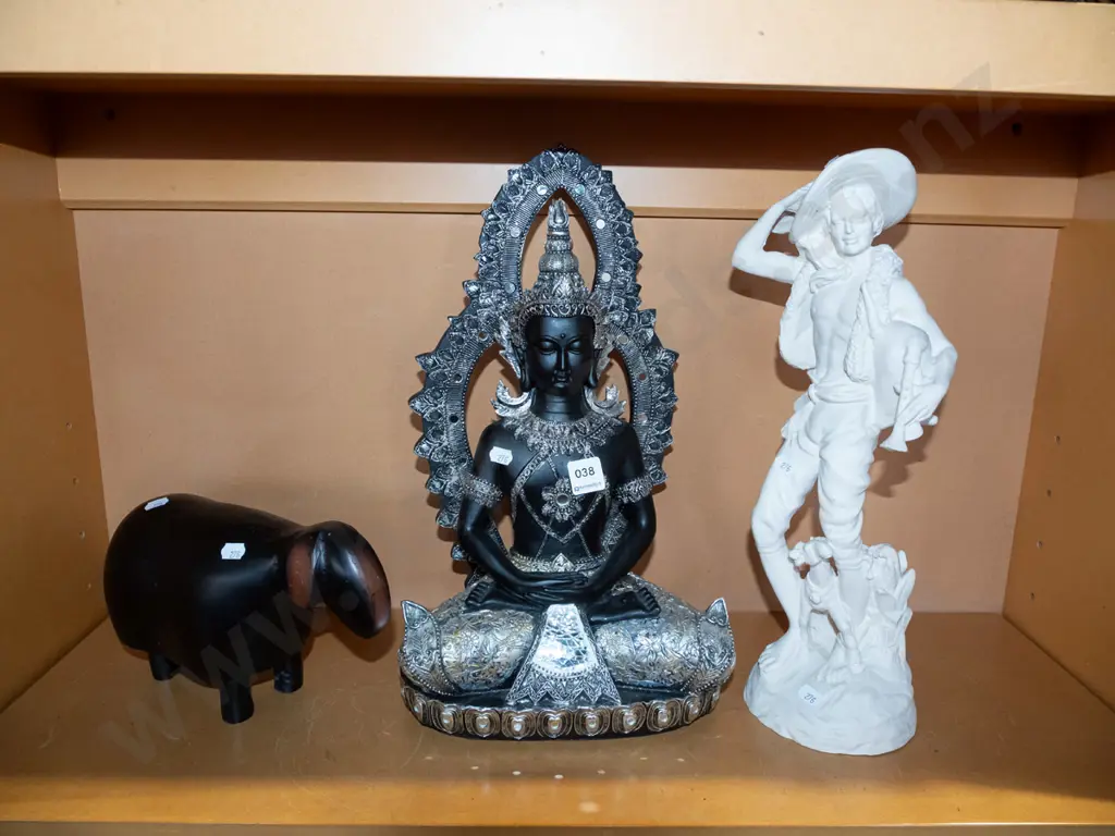 figurines; sheep, buddha etc Tallest H420 Image 1++