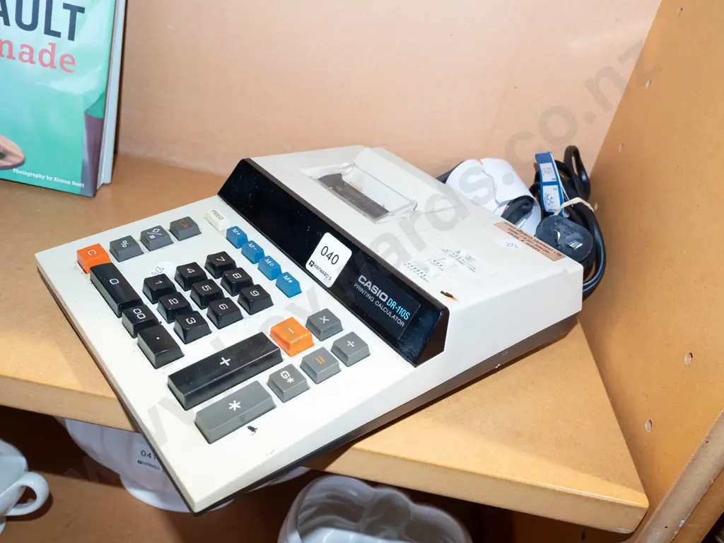 Casio DR/110S printing calculator Image 1++