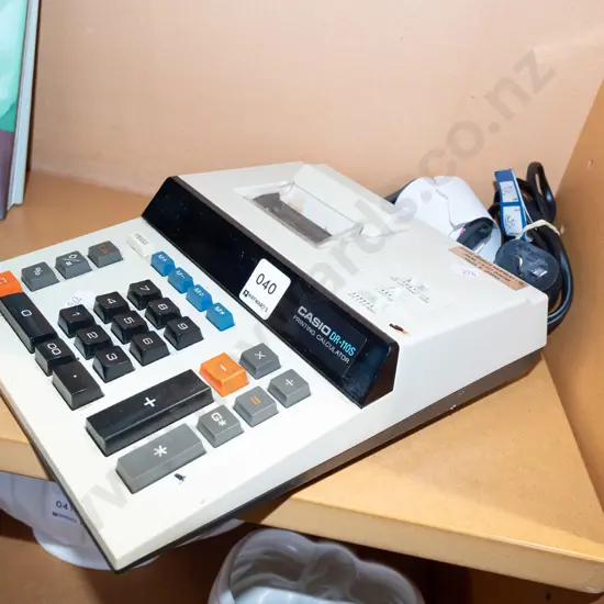 Casio DR/110S printing calculator