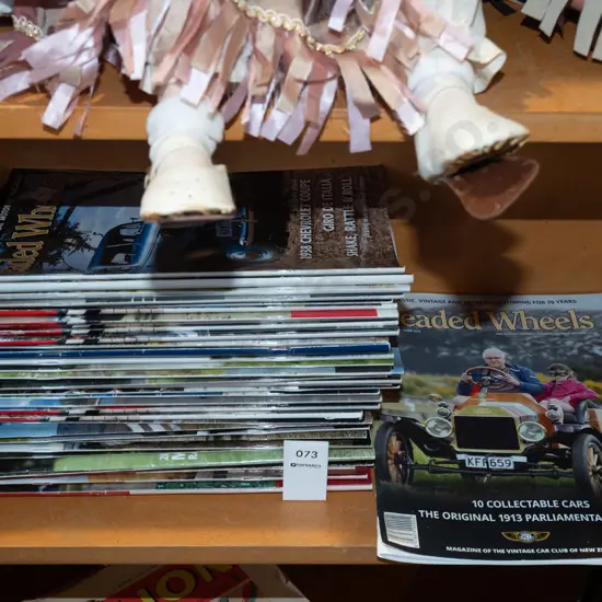 back issues of Beaded Wheels magazines