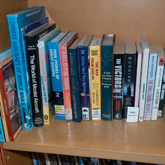 various war and other books