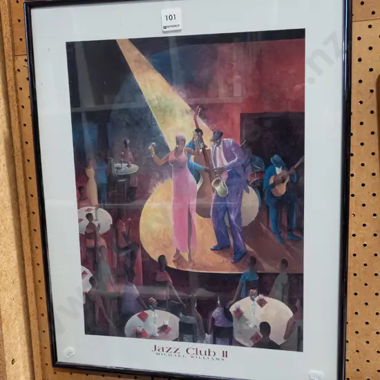 framed print - Jazz Club II